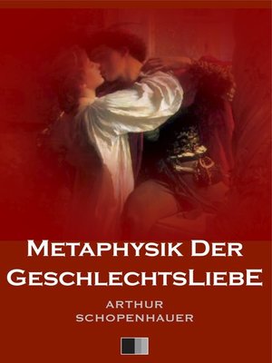 cover image of Metaphysik der Geschlechtsliebe